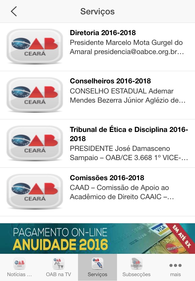 OAB Ceará screenshot 4