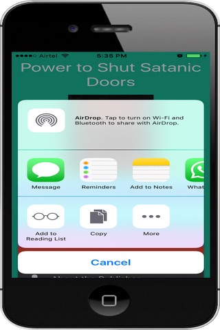 Power to Shut Satanic Doors screenshot 4