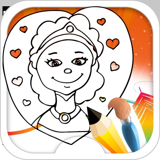 Makeup Coloring Game Icon