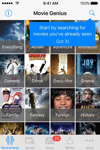 Movie Genius - Film Recommendations screenshot 3