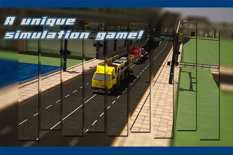 Car Transporter Truck Trailer - 3d transporter cargo trucker parking simulator screenshot 4
