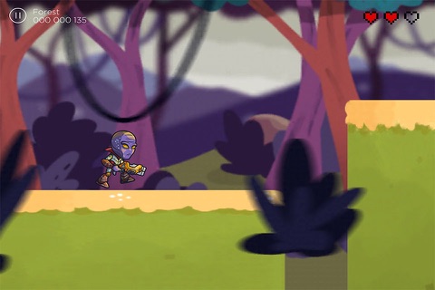Alien Forest Run Pro screenshot 3