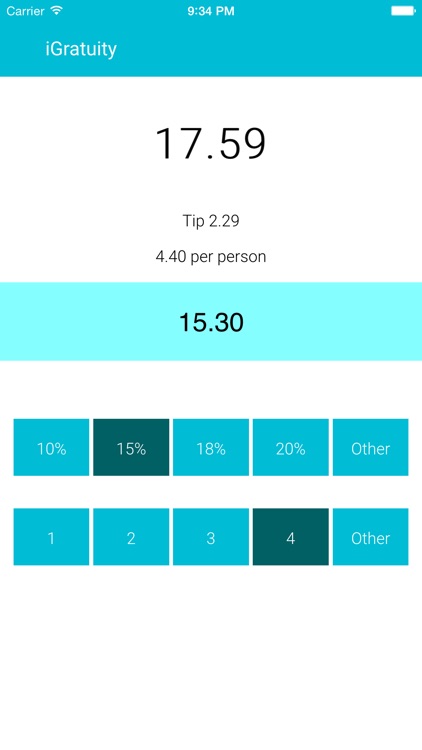 iGratuity - Tip Calculator