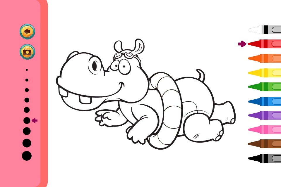 Animals Coloring Book - Painting Game for Kids screenshot 4