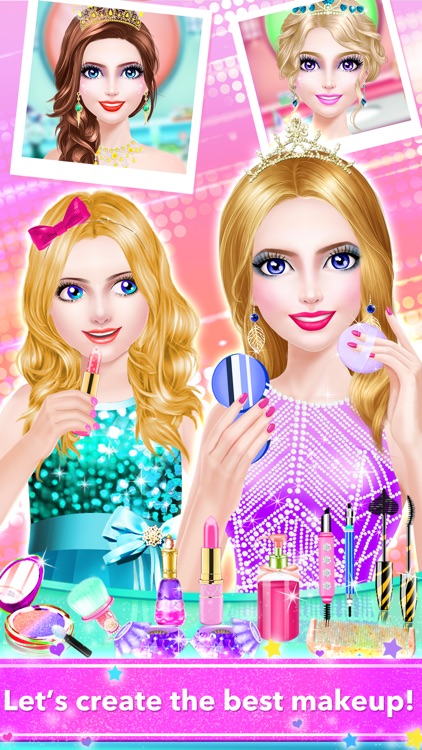 Sisters Beauty Contest - Pageant Queen Salon: Royal SPA, Makeup & Dressup Girls Game for FREE screenshot-4