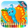 Insects Coloring Book - Drawing and Painting Colorful for kids games free