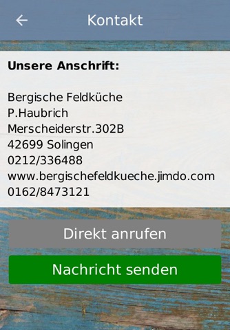 Bergische Feldkueche screenshot 2