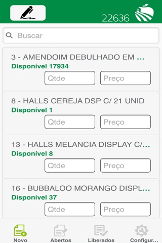 PreVendaApp screenshot 2