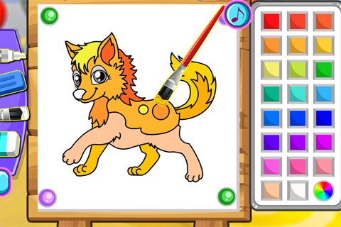 Pets Coloring Game screenshot 2