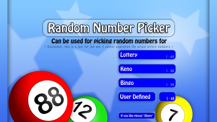 Random Number Picker