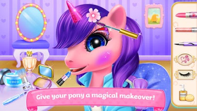 Pony Princess Academy - Dress Up, Style, Feed & Care for Ponies Game Screenshot 3