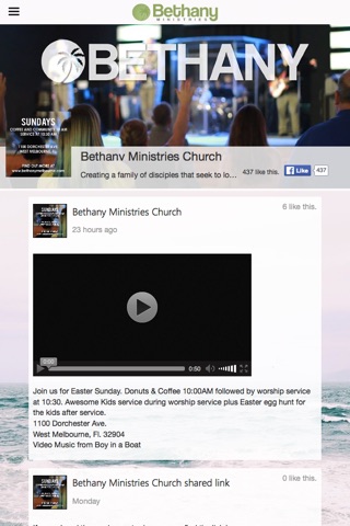 Bethany Ministry screenshot 2