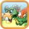 Flying Dragon is a high velocity dragon guard game where you have to knock down dozens of dragons above your land by tapping on the screen