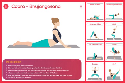 7 Minute YOGA Workout Routines - Yoga Poses Breathing, Stretches and Exercises Training screenshot 4