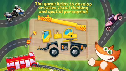 How to cancel & delete Tim the Fox - Puzzle - free preschool puzzle game from iphone & ipad 1