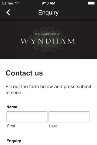 WyndhamBarbs screenshot 3