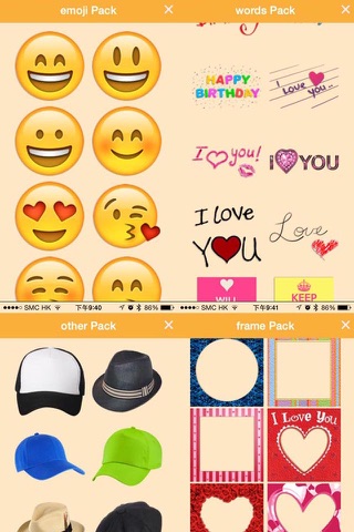 Bobblehead - Emoji Fun Stickers, Photo Frames Borders, Face Swap Mask screenshot 3