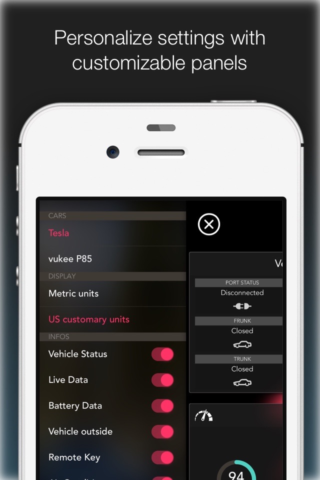 KeyMote - Remote for Tesla Model S & Model X screenshot 3
