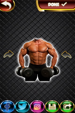 Bodybuilding Photo Montage – Be A Bodybuilder With Makeover Effects From This PhotoBooth screenshot 2