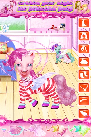 Princess Pony DressUp - Little Pets Friendship Equestrian Pony Pet Edition - Girls Game screenshot 3