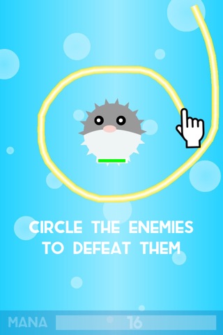 Circle Magician - Use your finger to battle! screenshot 3