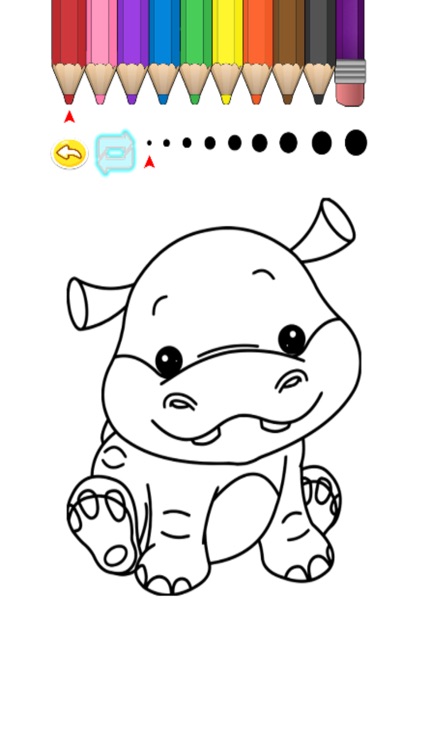 Kids Coloring Book - Cute Cartoon Yui screenshot-3