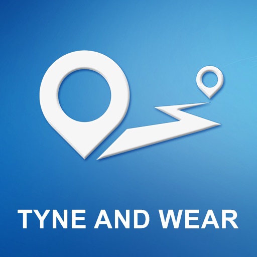 Tyne and Wear, UK Offline GPS Navigation & Maps