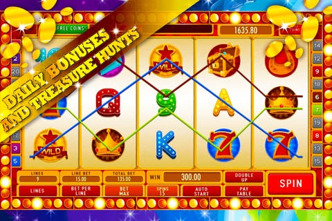 Lucky Rocket Slots: Take a chance, roll the Moon dice and gain daily promotions screenshot 3