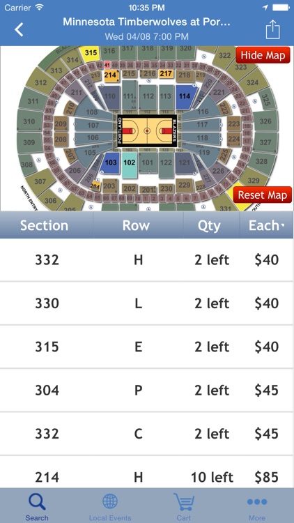 eSeats Tickets