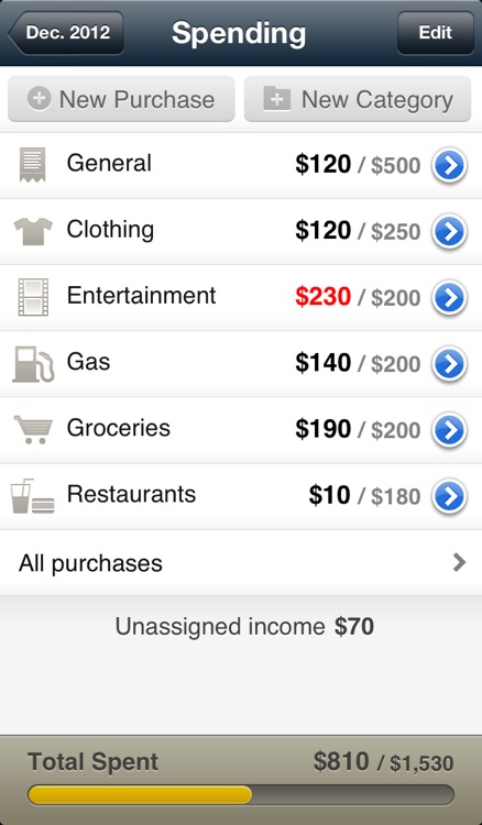 Budget with Back in Black screenshot-4