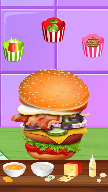 school lunch box - cooking  recipe games - Kids school lunch maker – A school food & lunch box cooking game for girls