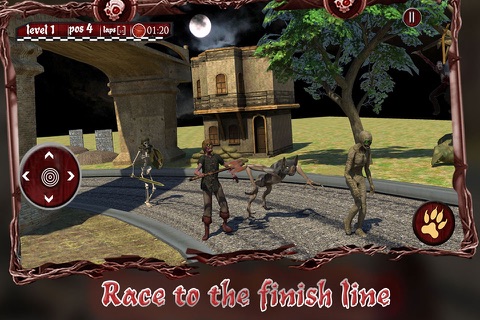 Zombie Racer Monsters Night: A Highway of Death screenshot 3