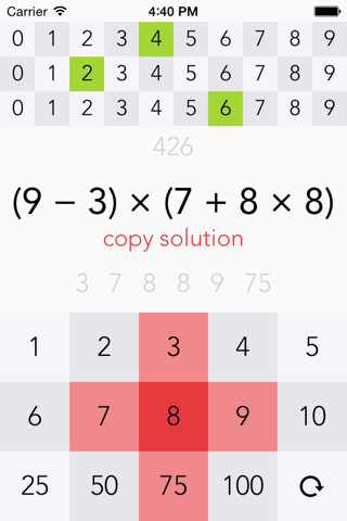 NumSolver screenshot 3