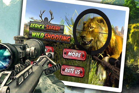 Africa Safari Wild Shooting-Sniper 3d Assassin Free Game screenshot 4