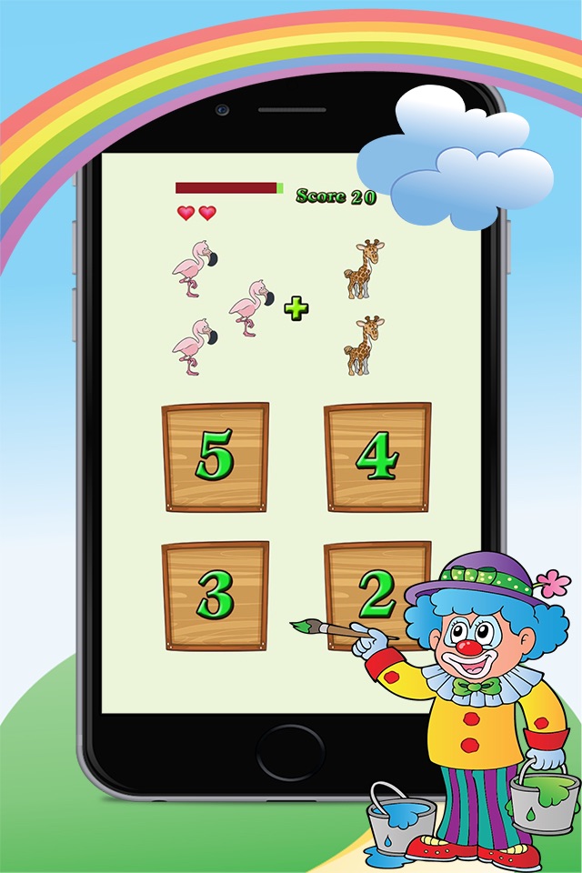 Genuis Math Kids of King Plus Kindergarten Grade 1 Addition & Subtraction screenshot 2