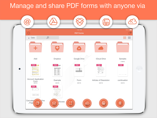 ‎PDF Forms Screenshot