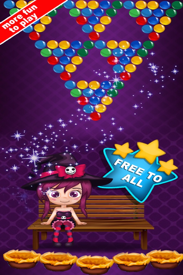 Angel Bubble Shooter Mania. Candy Smash game for kids screenshot 2