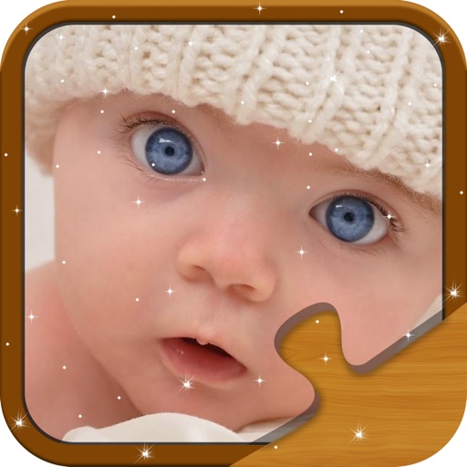 Super Cute Babies - Kids Jigsaw Puzzle iOS App