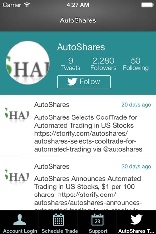 AutoShares Automatic Investing screenshot 4