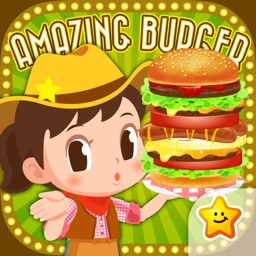 Let's do pretend!! Hamburger shop! - Work Experience-Based Brain Training App