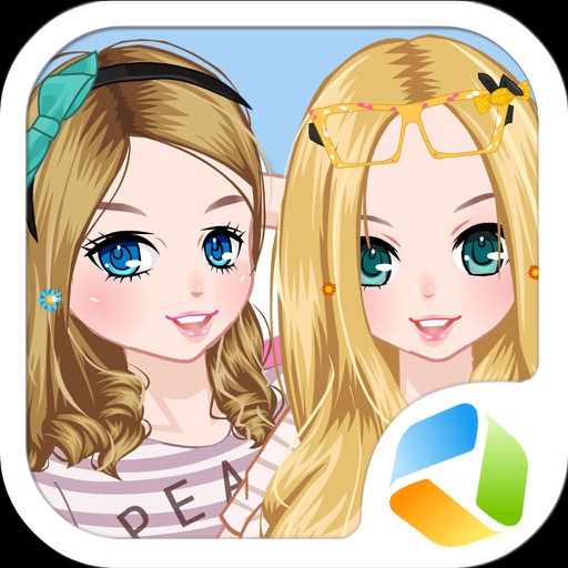 Sweet Sisters - girl dress up games icon
