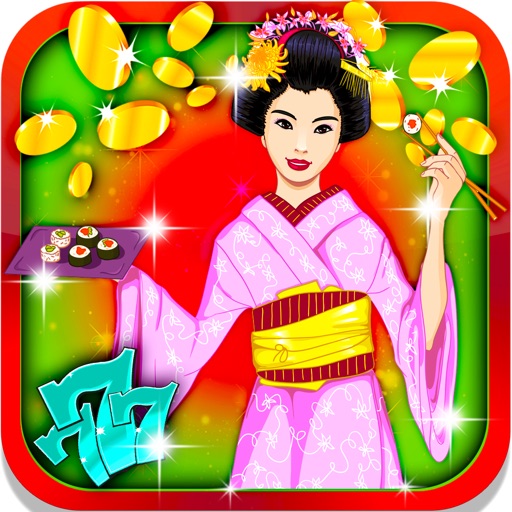 Japanese Slot Machine: Take a trip to the mighty Mount Fuji and win lots of sushi treats iOS App