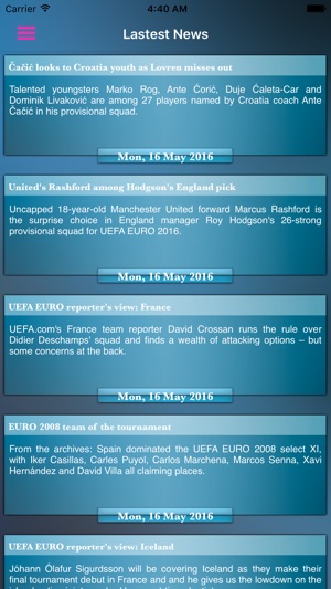 France football 2016(圖1)-速報App