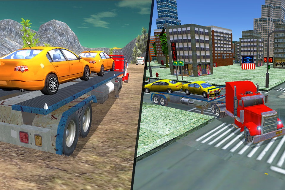 Cargo Transport Truck Driver 3D - Ultimate Offroad screenshot 3