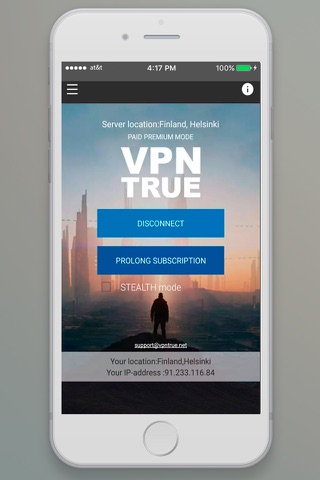 VPN TRUE screenshot 2