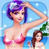 Bikini Party Queen Story - Dress up, Makeu up, Spa & Free Girls Games