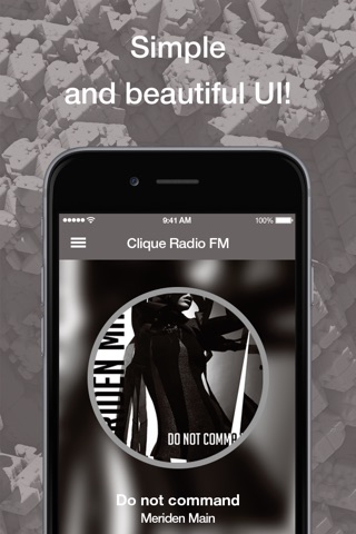 CliqueRadio screenshot 2