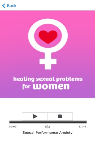 Heal Sexual Problems For Women Hypnosis screenshot 2