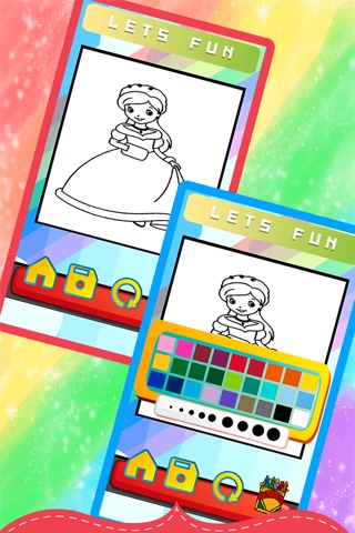 Fairy Tale Coloring Book Coloring Set In Pictures screenshot 4