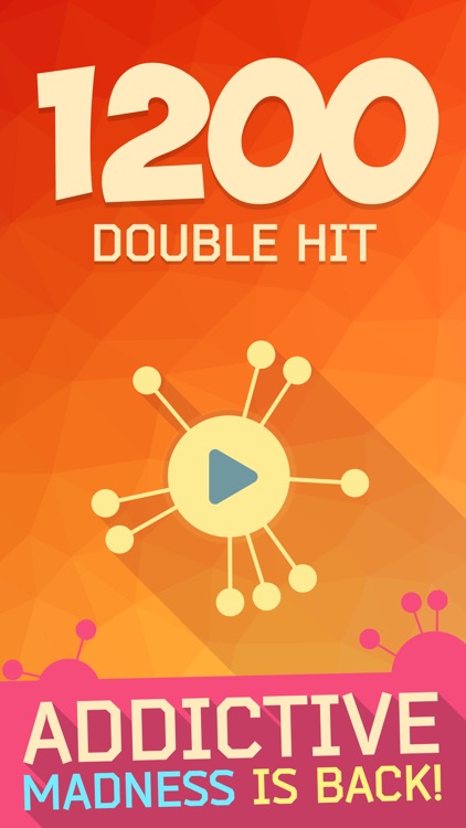 1200: Double Hit - Two Color Dots Addictive Puzzle